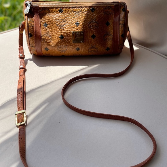MCM Handbags - SALE! 🎃 MCM 1990’s Mini Barrel Crossbody Bag
